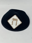 Size 3, Black velvet