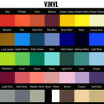 Name in vinyl