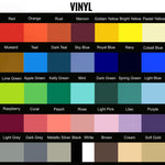 Shape in 2-4 Colors Vinyl