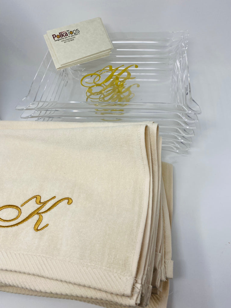 Tray for sales hand towels