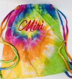 Cotton Drawstring Tie Dye Bag