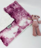 Teddy Bear Lovey Blanket